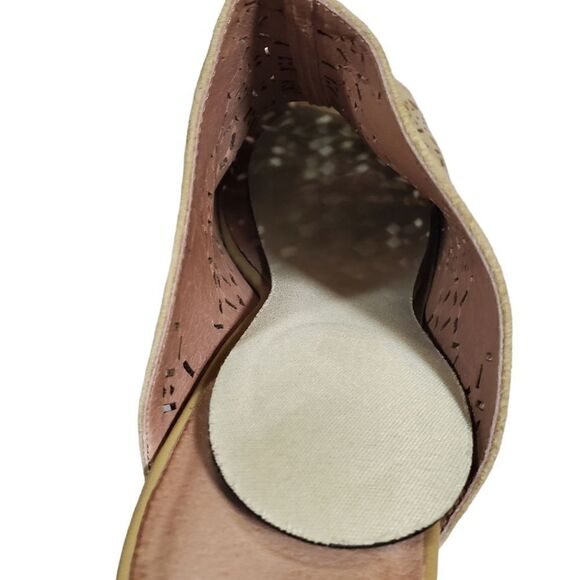 Joie laser cut suede sandal mules 9 1/2 - Picture 5 of 6